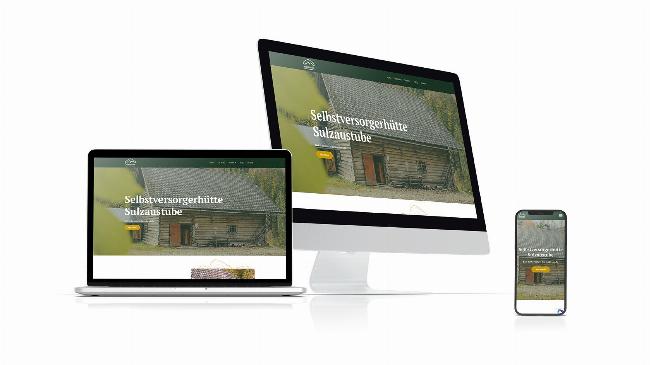 Keyimage: Neugestaltung und Umsetzung der Website „Sulzaustube“